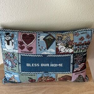 Bless Our Home Accent Pillow